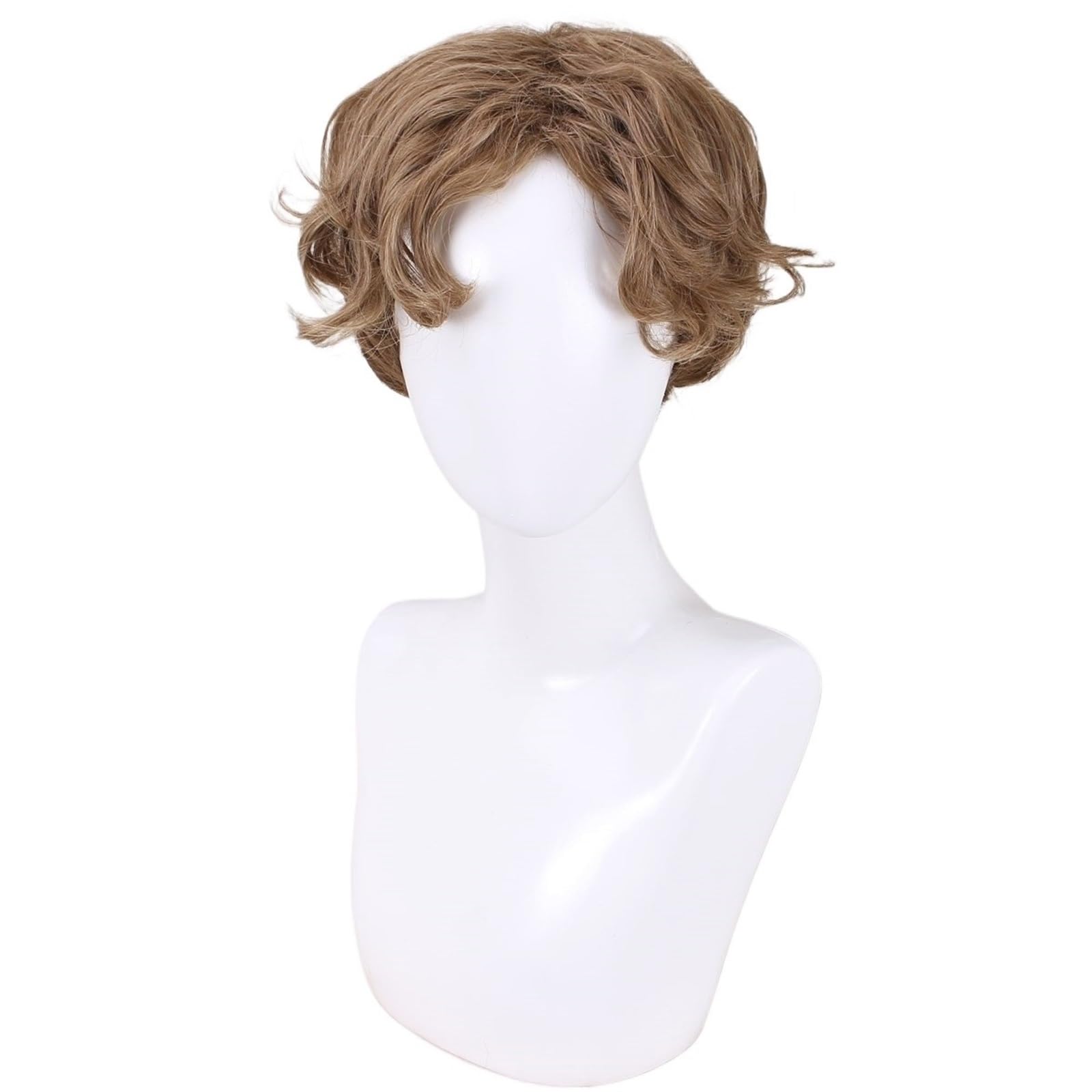 Haaraufsätze Peluca rizada corta desordenada retro for hombre