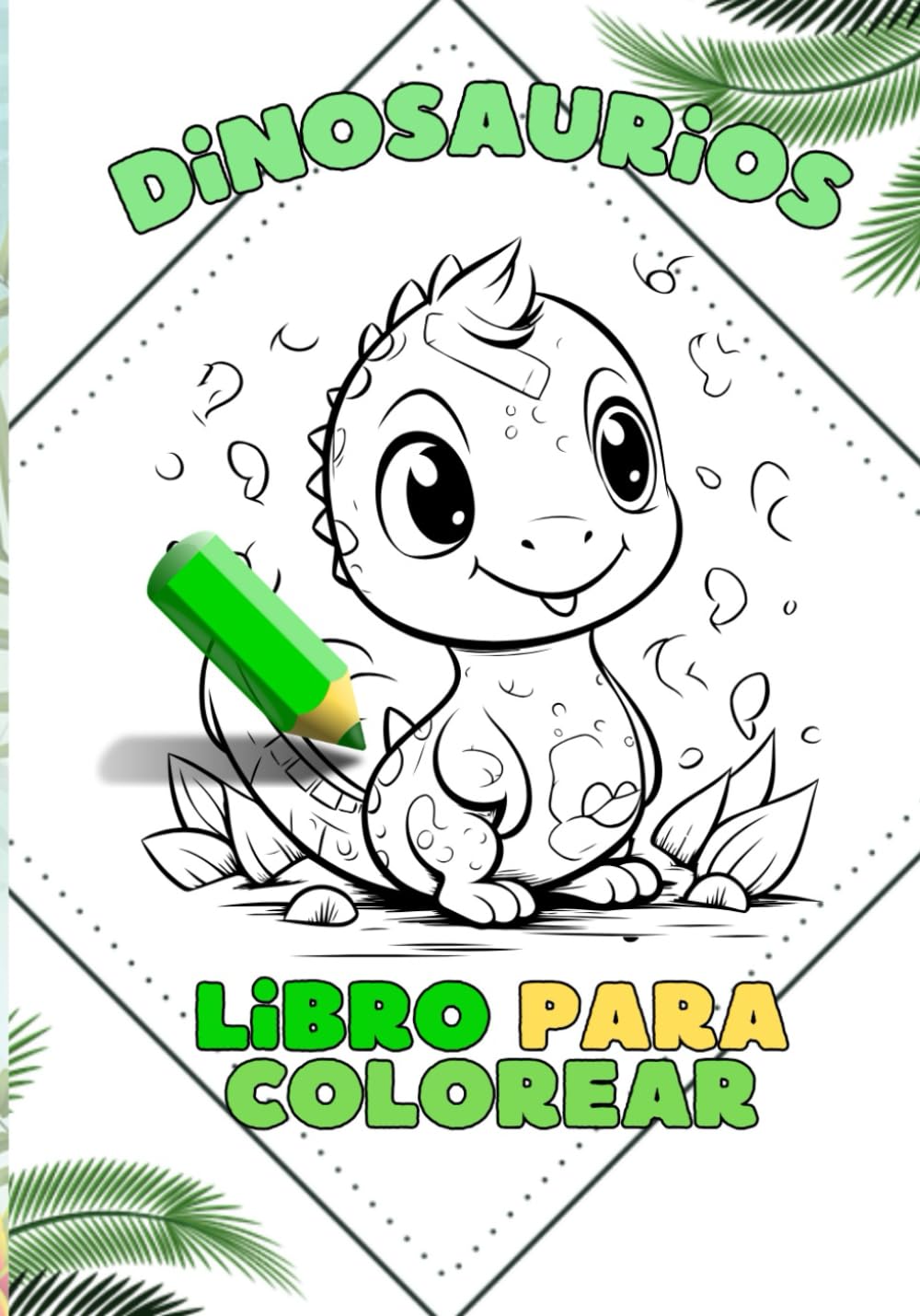 DINOSAURIOS, LIBRO PARA COLOREAR