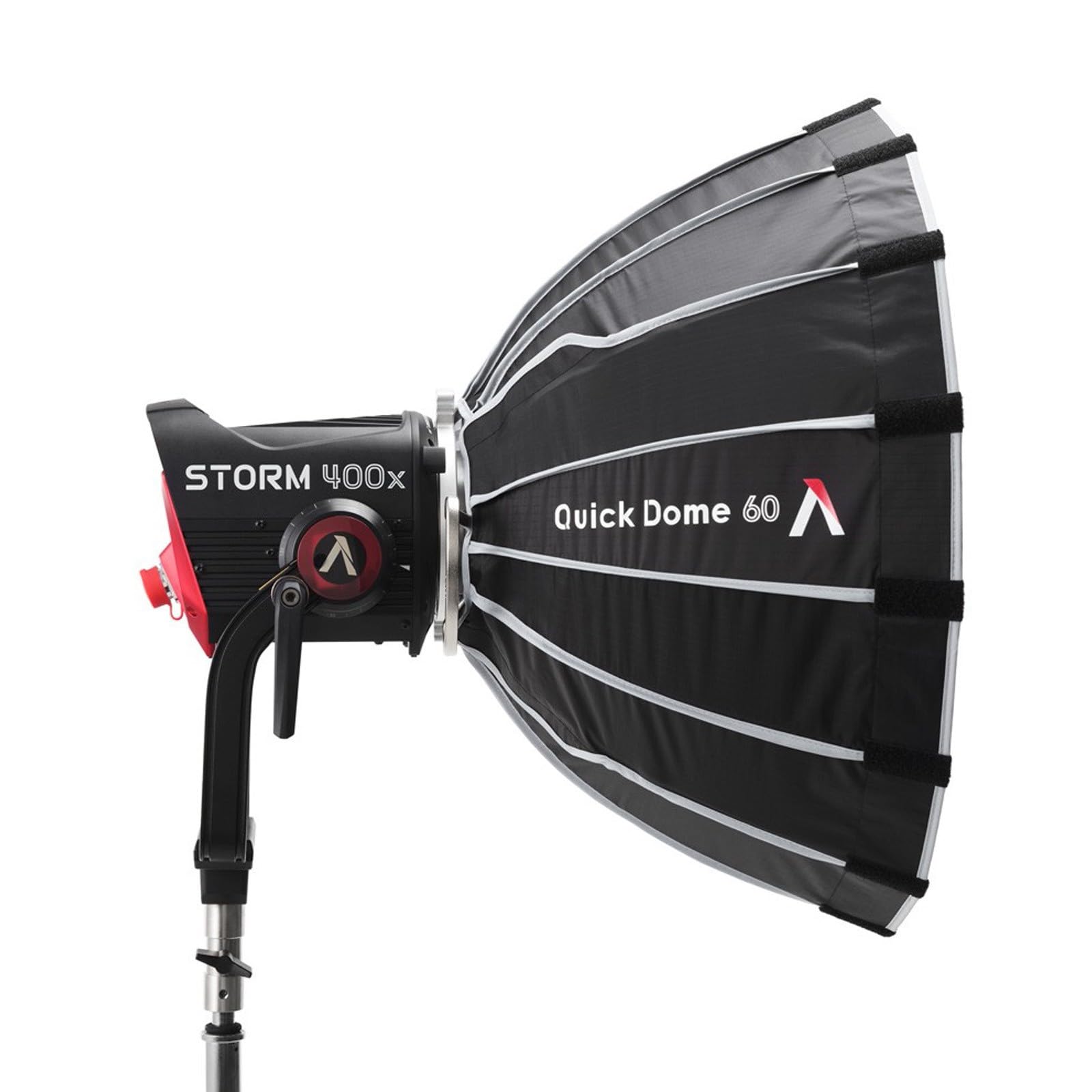 Aputure Quick Dome 60 Boîte à Lumière Circulaire à Monture Bowens de 60 cm (2 Pieds) avec Système de Fixation Rapide, Compatible avec Les éclairages Vidéo Aputure Storm 400X et à Monture Bowens.