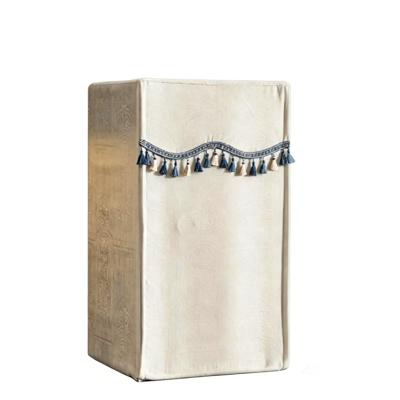 CHZDPP Customised Safe Covers Disguise with Reinforced Seams, Dust&Water Proof Furniture Dustproof Covers, Safe Cover with Pull Open Zipper(White,24"x18"x35"/60x45x90 cm)