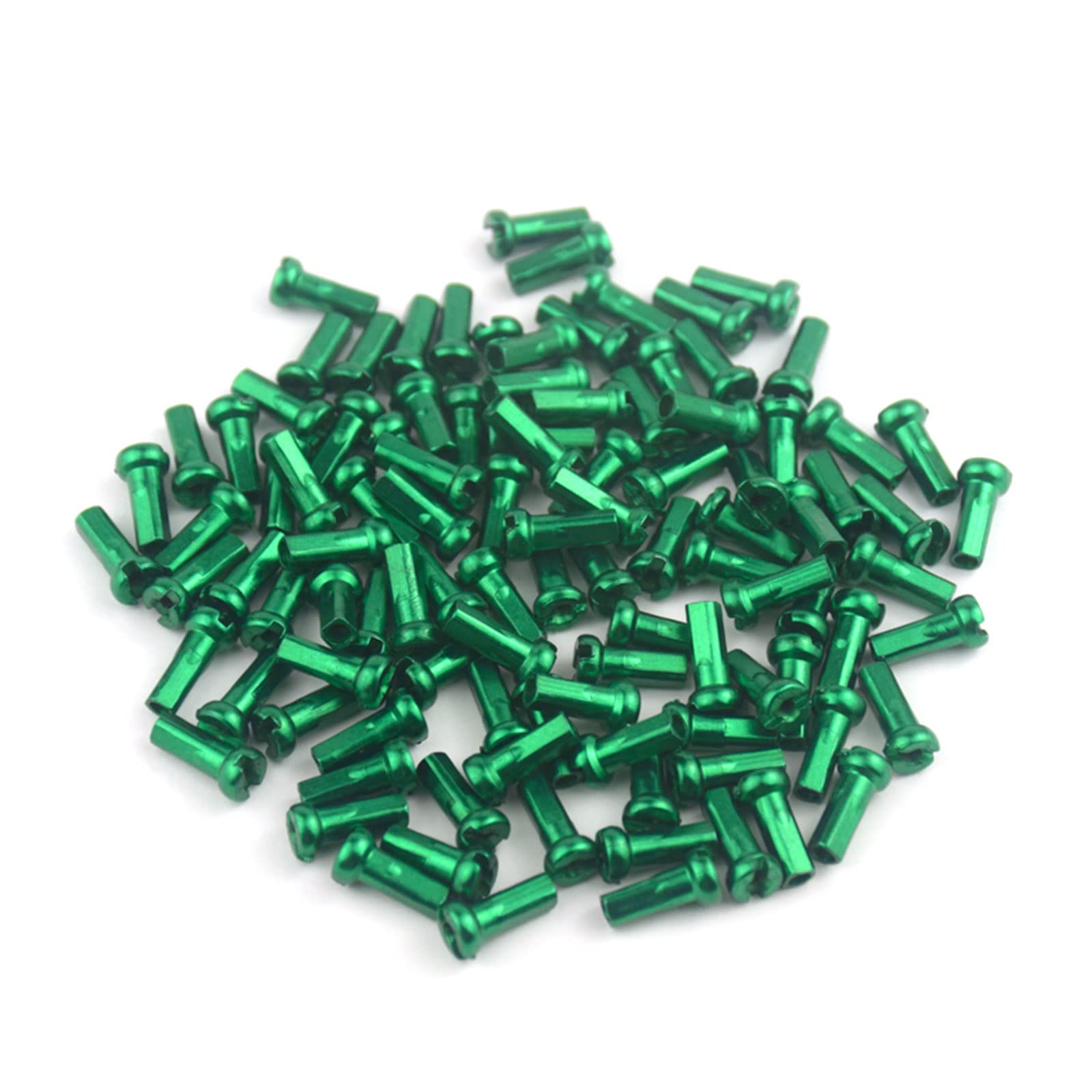 KAIXINXIN Colorful Road Nipples 14G 2mm DiameterMountain Road Bike Long 12mm Cycling Replacement Accessory