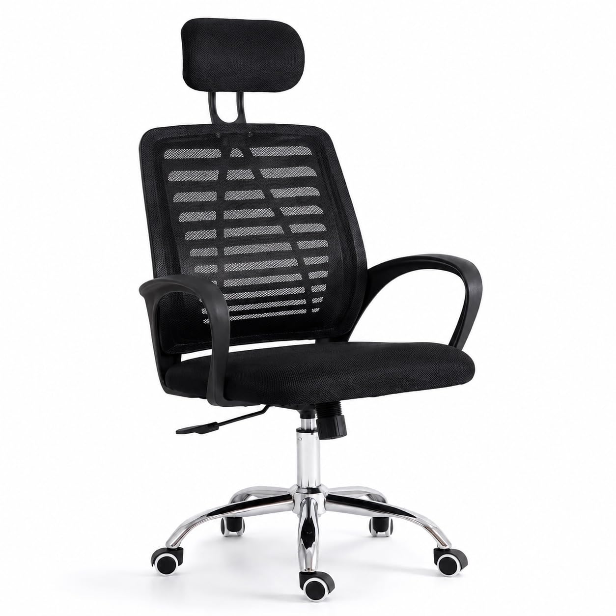 A.M.C. Sedia da Ufficio Professionale Ergonomica con Poggiatesta Regolabile