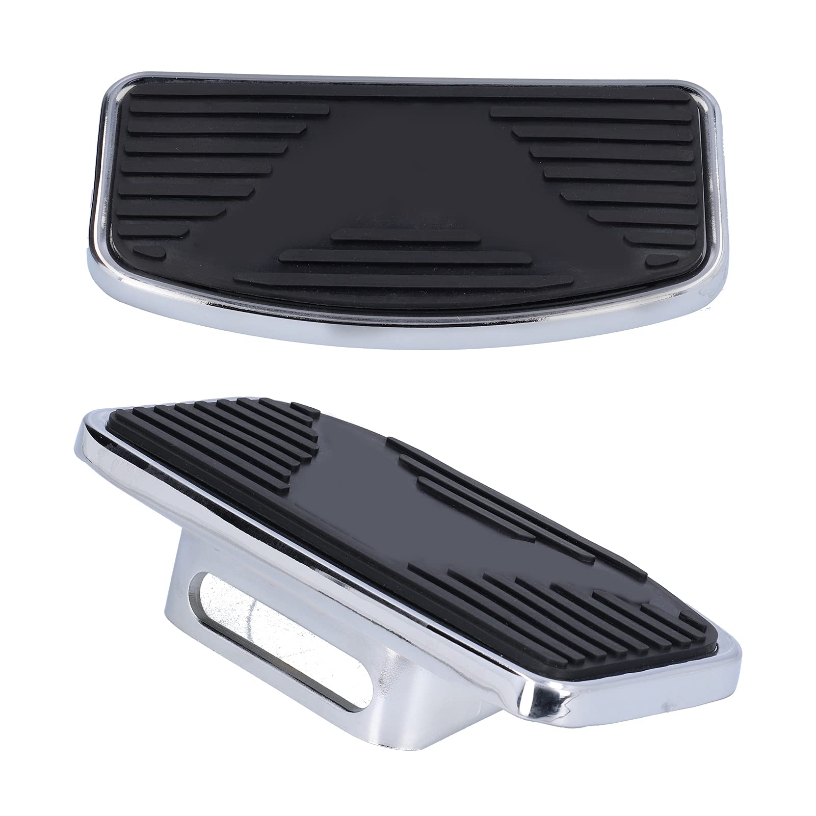 Pedane Larghe Regolabili per Pedana Moto Resistenti Adatte per VTX1300 VTX1800, Eleganti Pedane Posteriori Guida Confortevole, 2 Pezzi per Motociclisti Anteriori, Materiale in