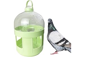 Bird Feeding Pigeons Feeder Water 2L Plastic Pet Drinker Dispenser Pot Container...