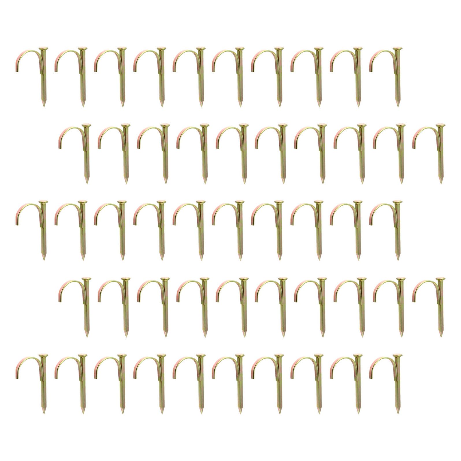 Colliers demi-clips acier rigides pour stabiliser vos tubes et câbles électriques