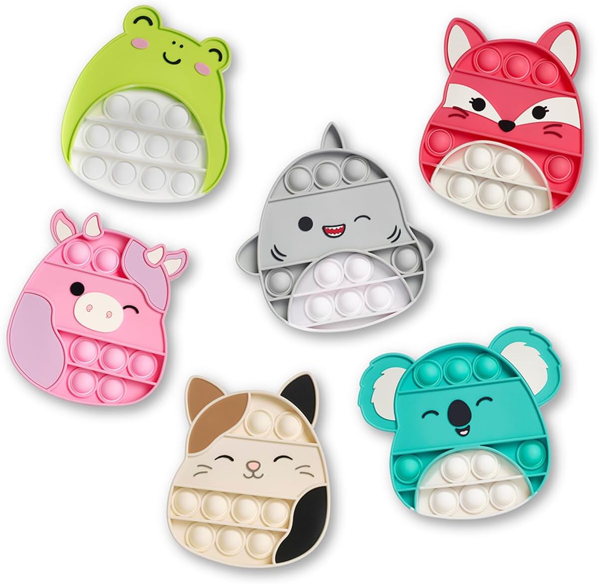 Top TrenzPop Fidgety Mystery Bag- Stress-Relieving Sensory Toy, Party Favors, and Engaging Hand Activity โ Comes with 1 Mystery Squishmallows Pop Toy per Purchase