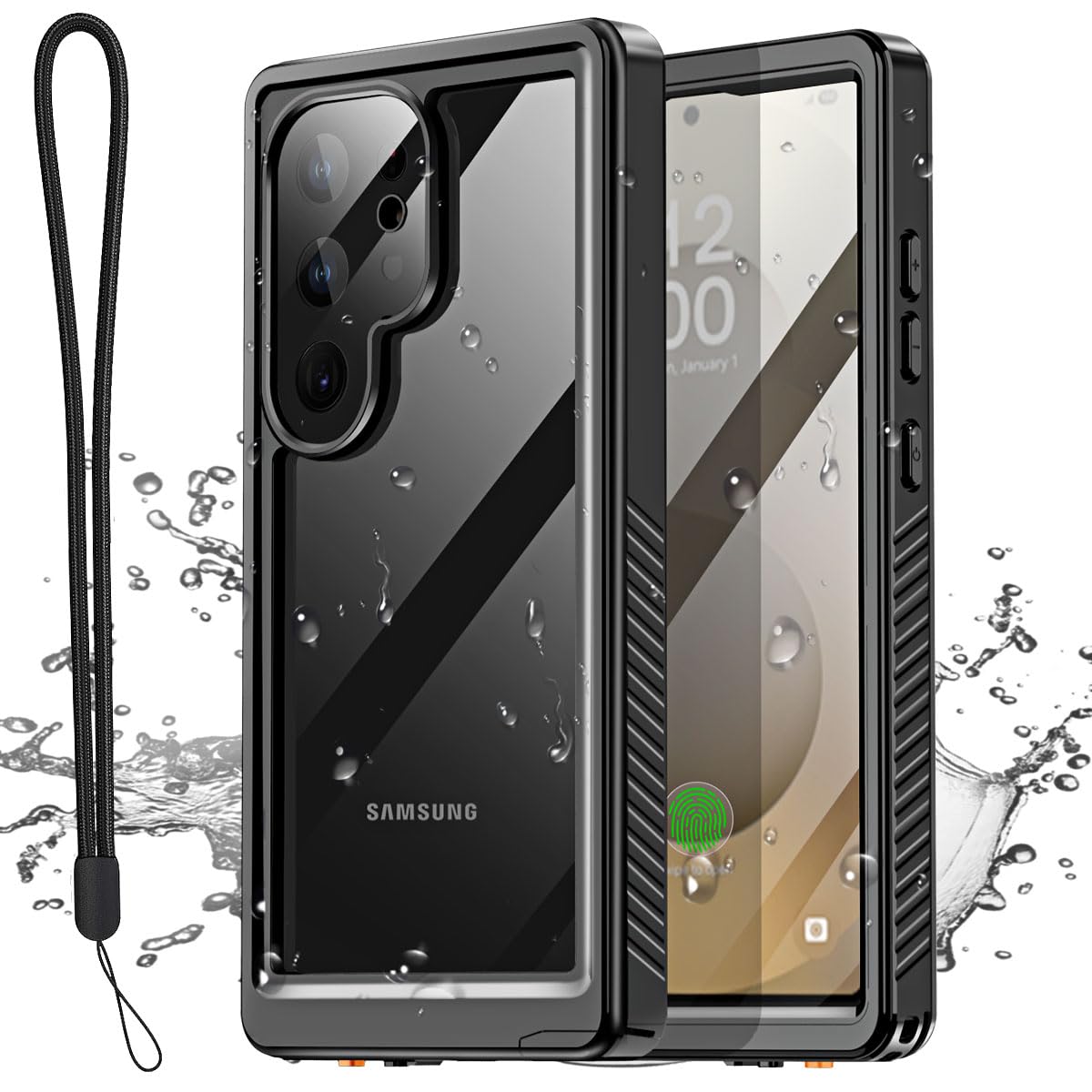 AICase für Samsung Galaxy S25 Ultra Hülle Wasserdicht,Handyh