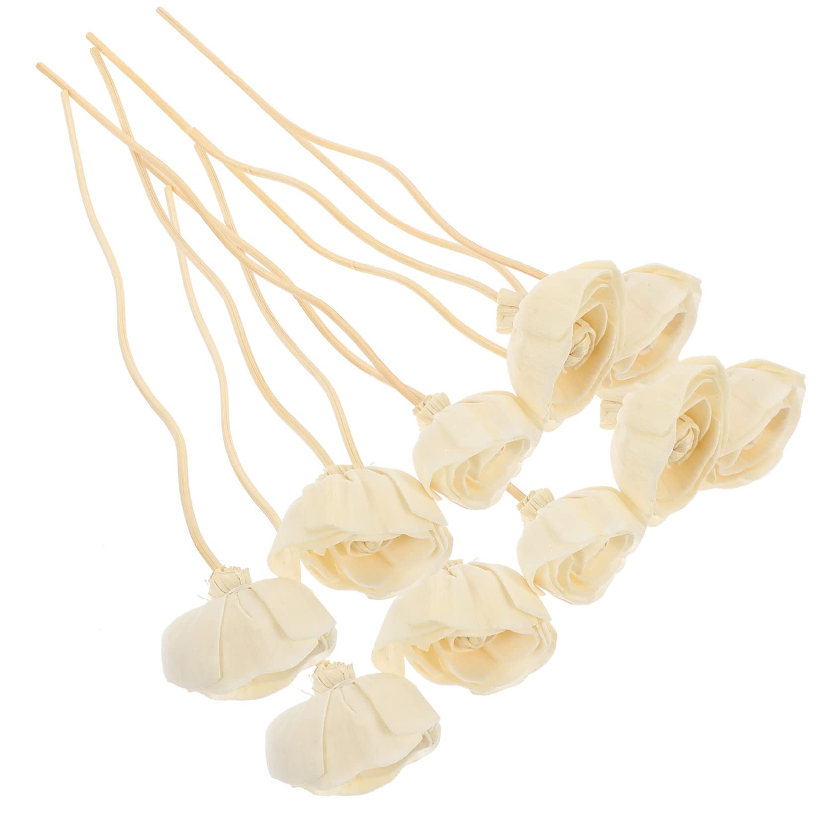 STOBAZA 40pezzi Bastoncini Diffusori Di Fiori Artificiali Per Decorazione Per Ufficio e Casa Fragranza Naturale e Relax