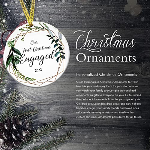 Kooer Our First Christmas As Mr Mrs Ornament 2023 Wedding Shower Gift 2023 Wedding Ornament Bridal Shower Gift Mr And Mrs Gifts(Mr & Mrs) #TOP5