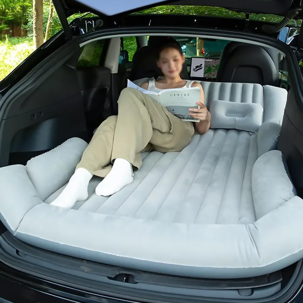 Für Mercedes C-Klasse W204 S205 W205 S206 W206 Auto Luftmatratze,Automatisches Auto-Bett Reisematratze Autobett Faltbare Tragbares Luftbett Bequem strapazierfähig,A