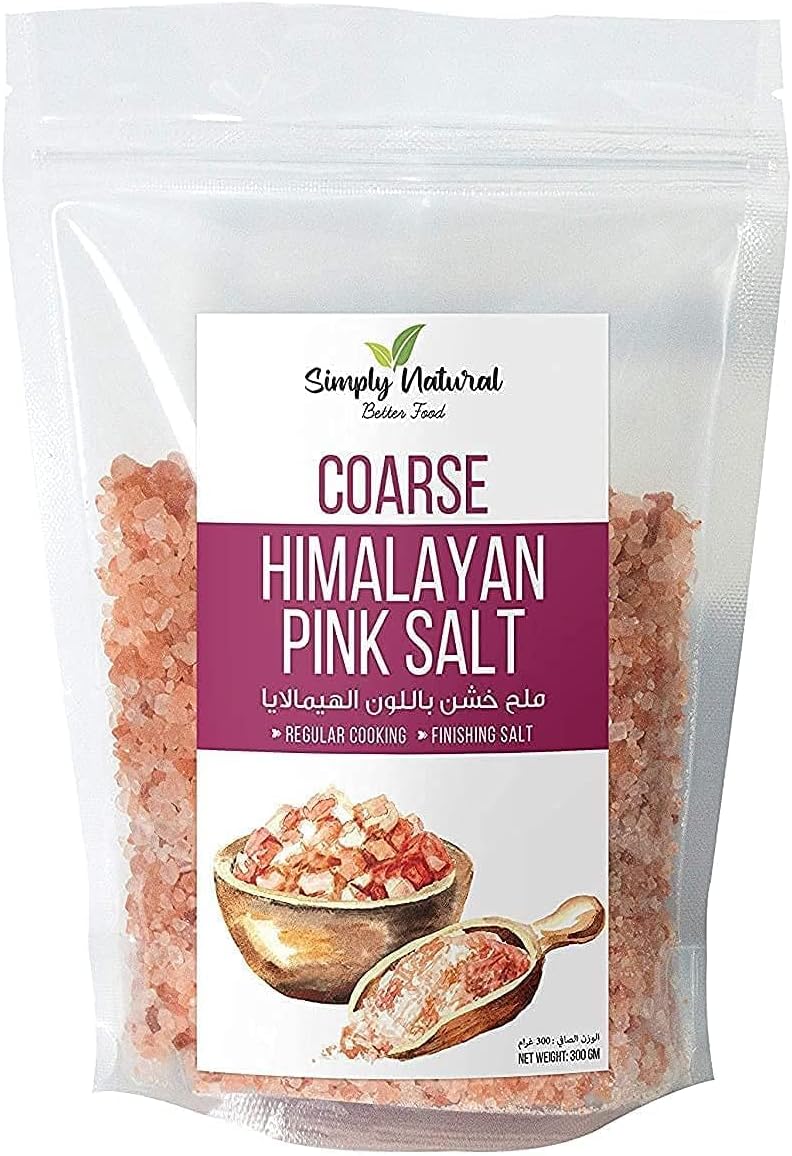 Simply Natural Himalayan Pink Salt Coarse, 300g