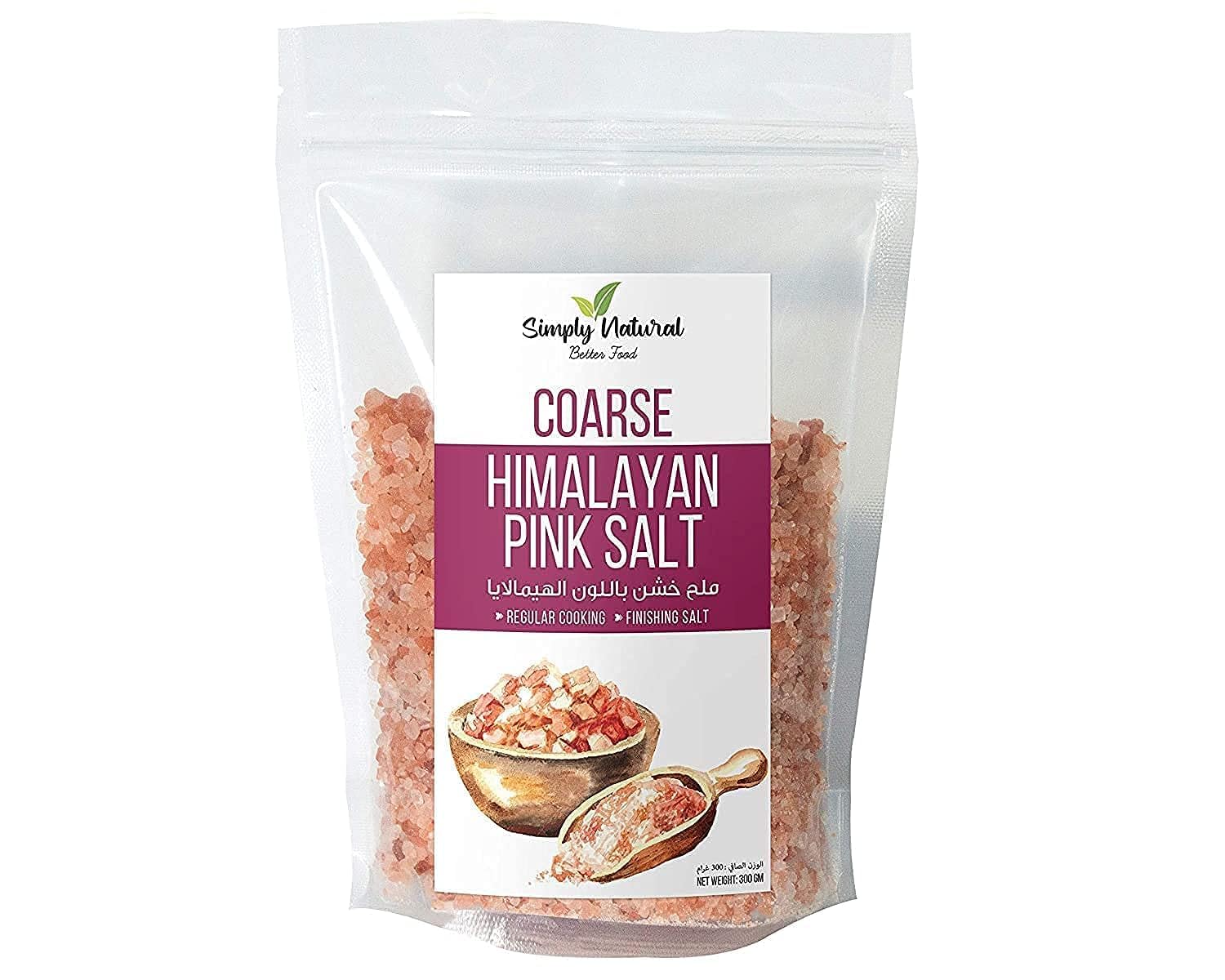 Simply Natural Himalayan Pink Salt Coarse, 300g