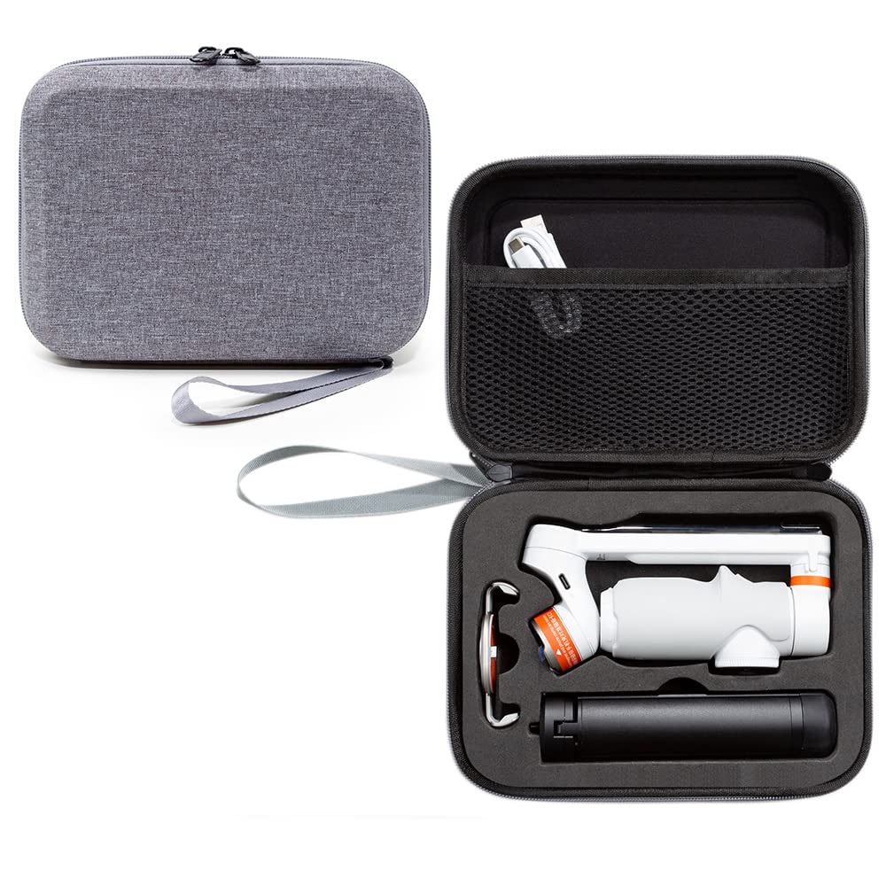 XBERSTAR Carrying Case for Insta360 Flow,Compatible with Insta 360 Flow AI-Powered Smartphone Stabilizer (grey)