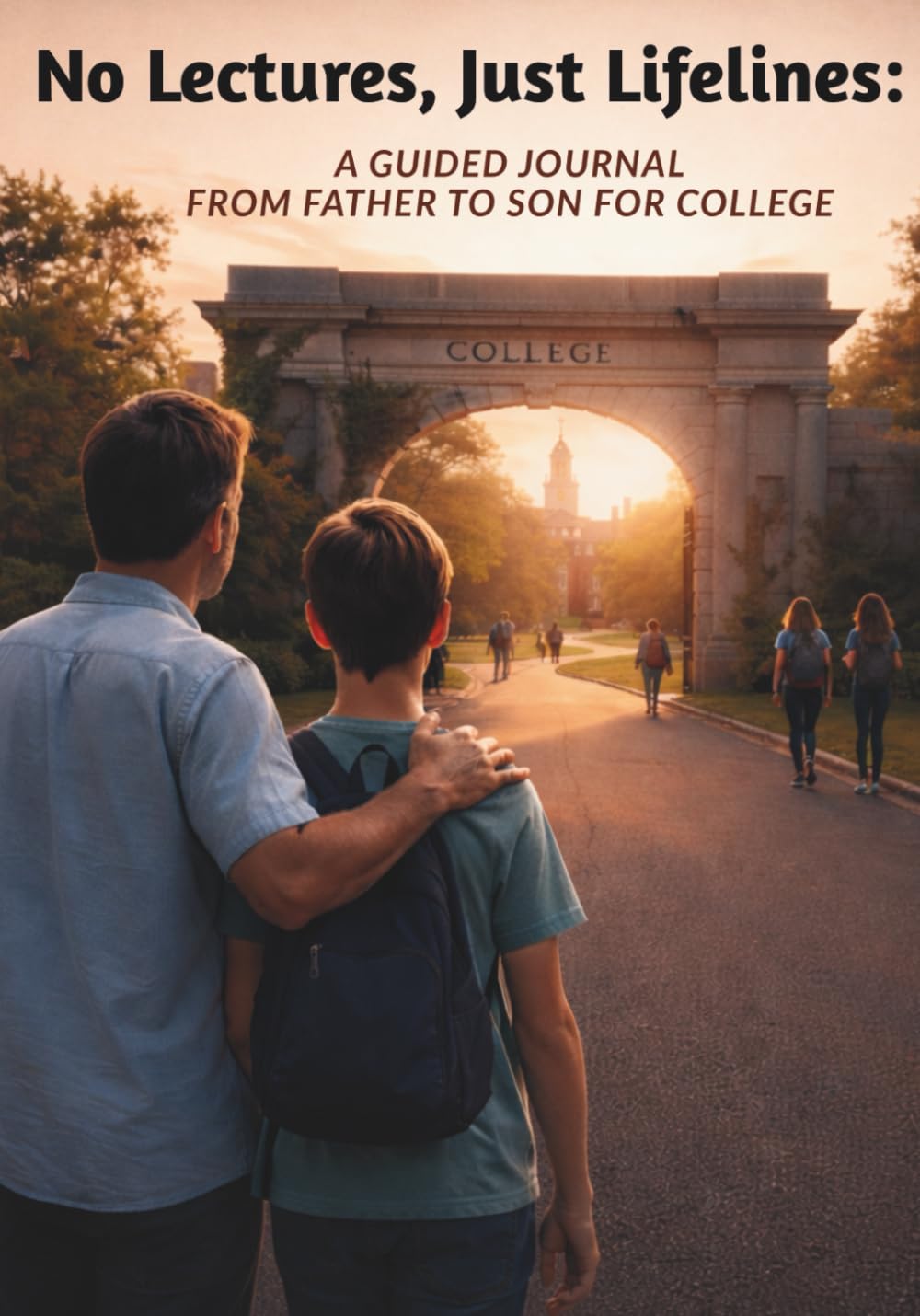 No Lectures, Just Lifelines:: A Guided journal from father to Son for college