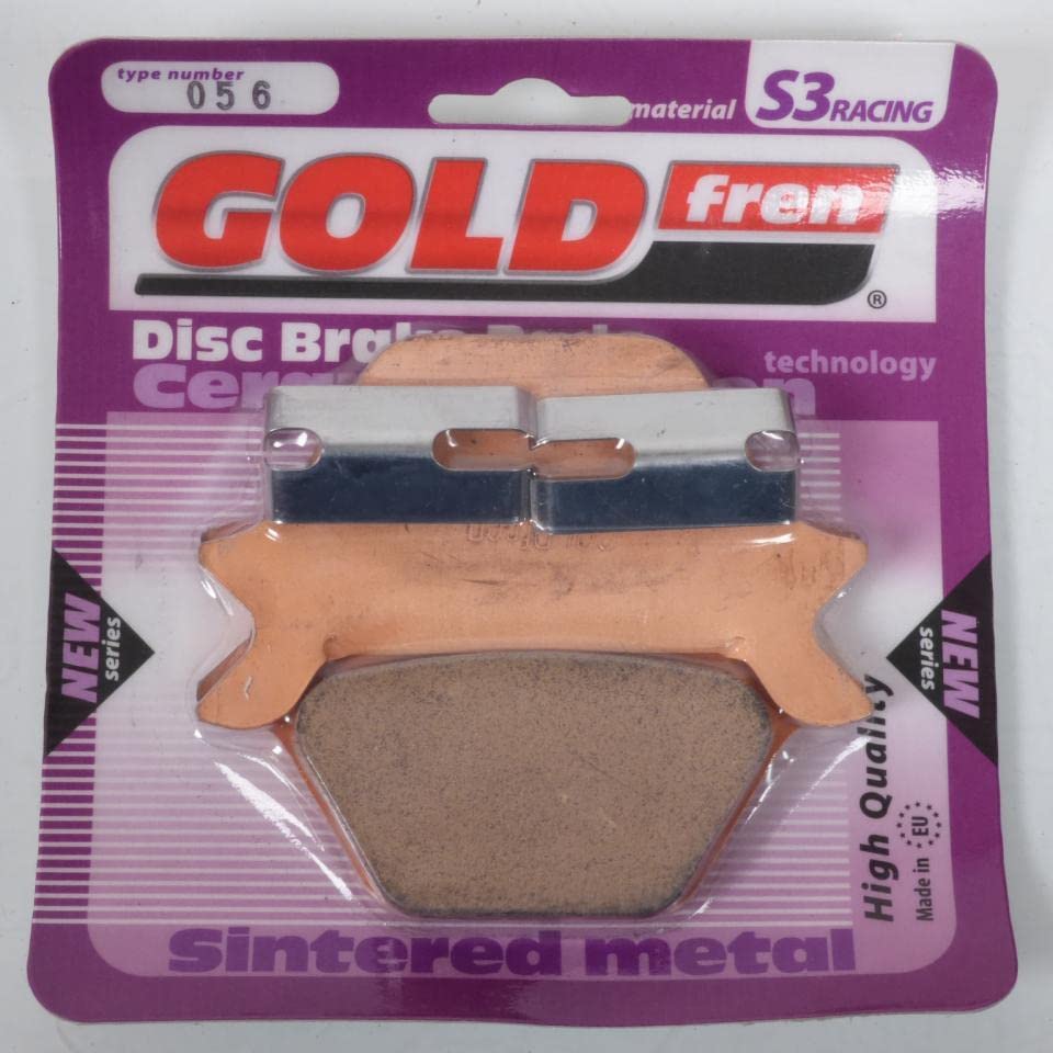 Plaquette de frein Gold Fren arrière moto Harley Davidson 1340 Xlh Dyna Glide Sturgis 1991