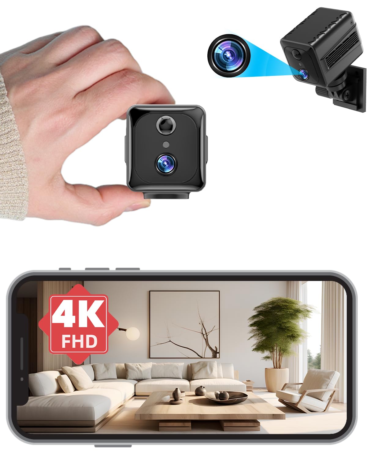 Security Cameras Wireless Outdoor Super Mini Spy Camera WiFi