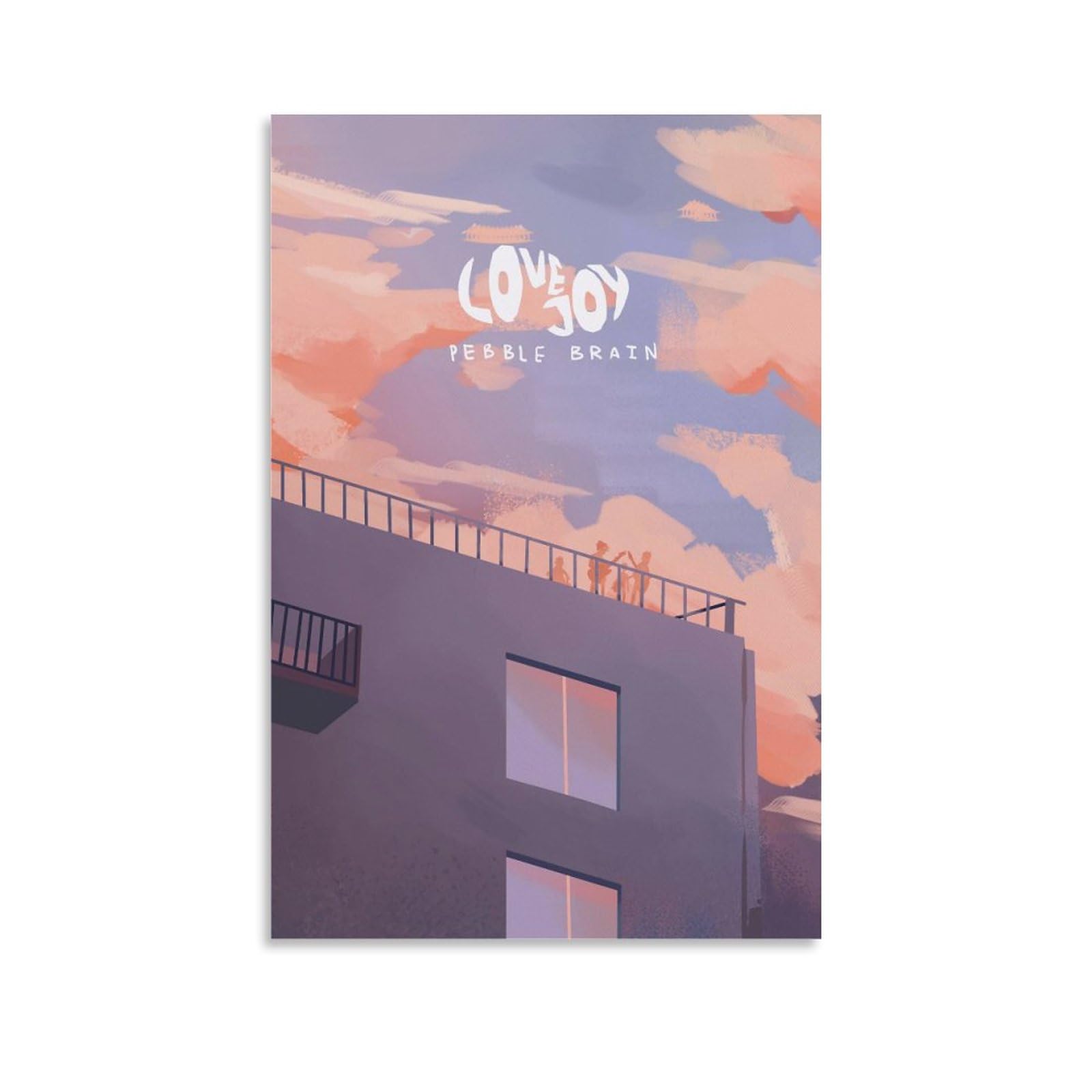 VOXNLovejoy Poster PEBBLE BRAIN Ablum Poster Poster Canvas 90s Wall Art Room Aesthetic Posters 12x18inch(30x45cm)
