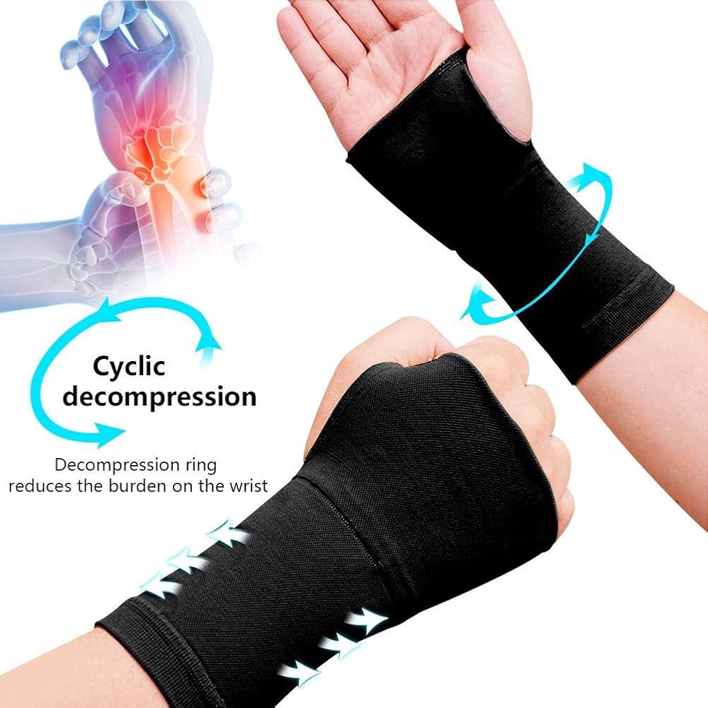 手首のサポート 手根管トンネル 腱炎 タイピング ヨガ ピラティス防水救護1対 手首保護 痛み緩和