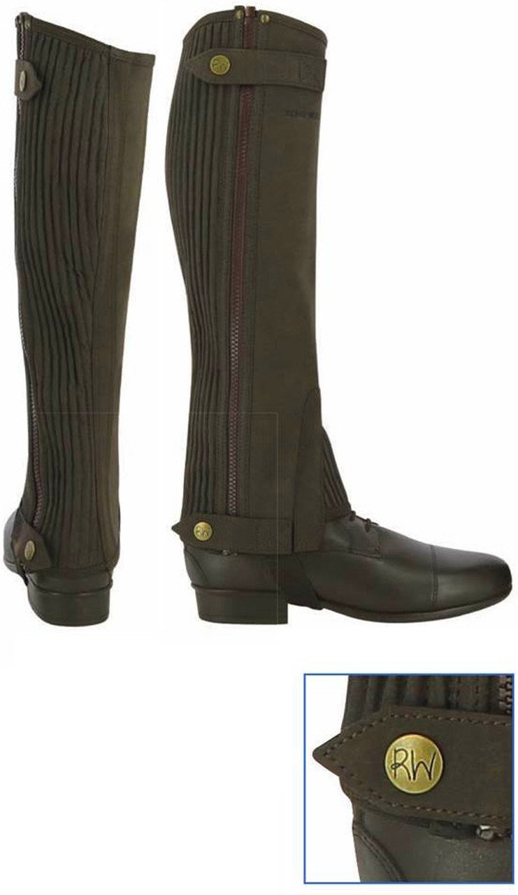 Ekkia Riding World Amara Half Chaps - Kids, brown, 12 Jahre - Image 2