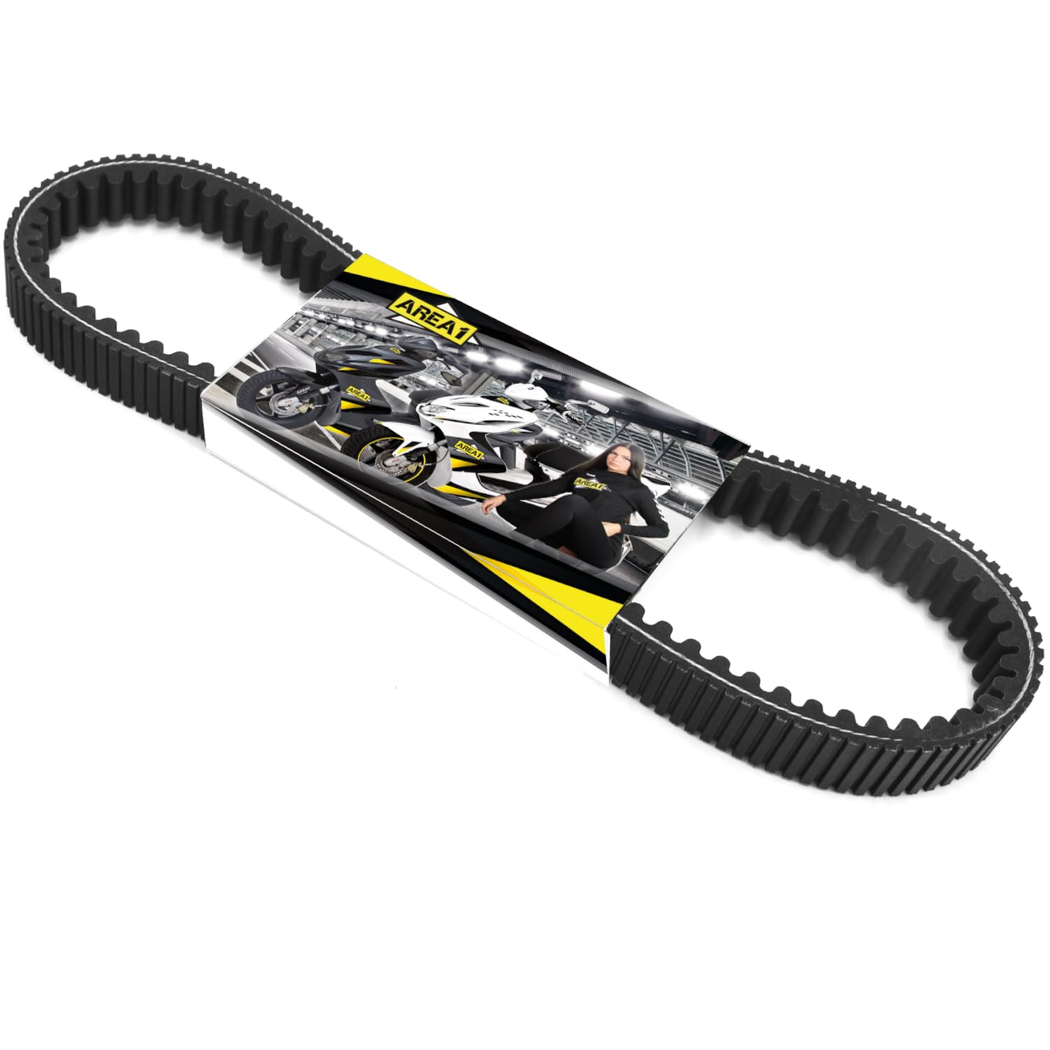 Area1 Courroie de remplacement 835x21,5x11,9 pour scooter 200/250cc – Compatible GTS 250ie, GTS 300ie, GTV 250i., GTV 300ie, GT 250ie, X7, X8, X9, XEvo, Atlantic, SR Max, Nexus, Satelis, Geopolis