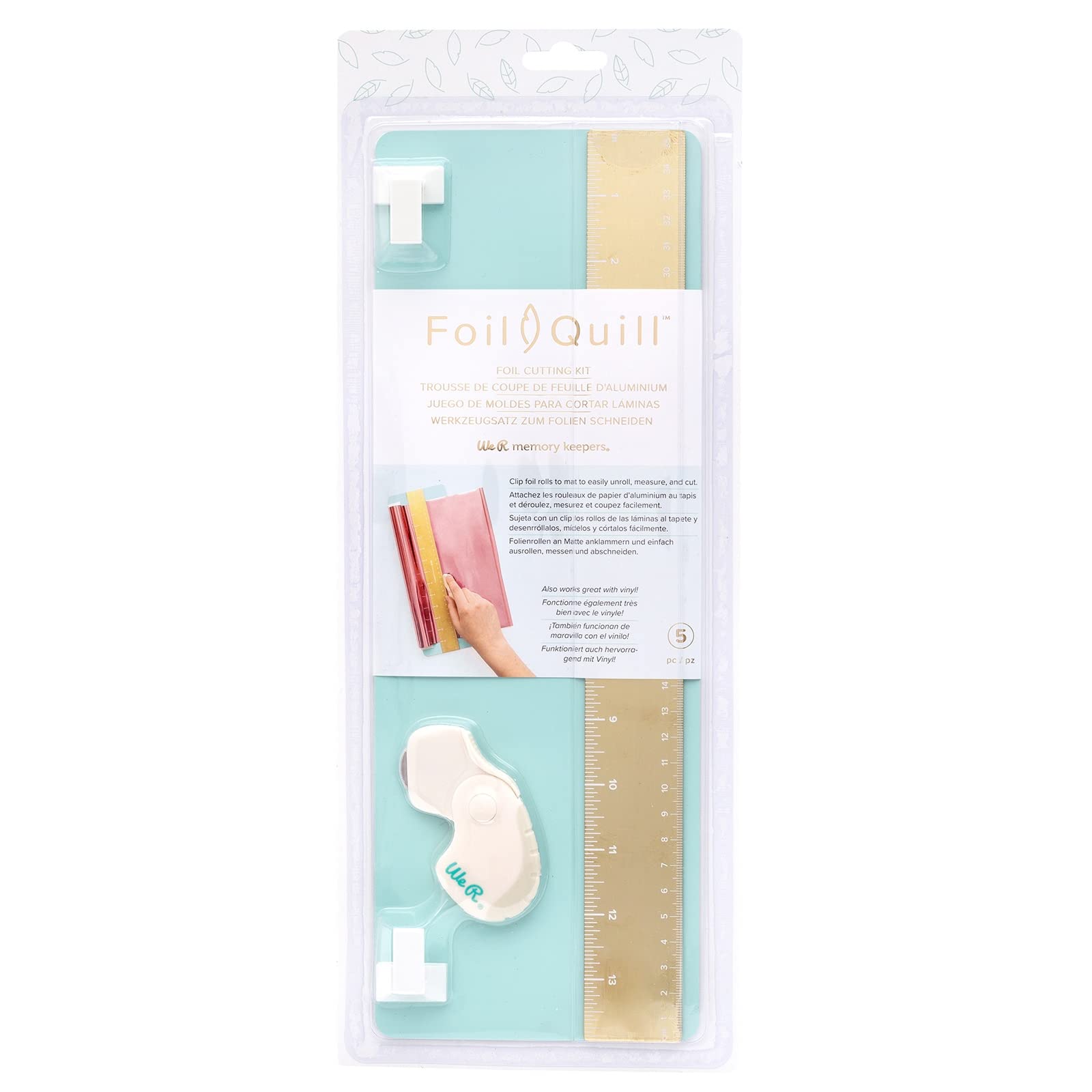 We R Memory Keepers AMERICAN CRAFTS/WE R MEMORY FOIL QUILL CUTT KIT, 661014