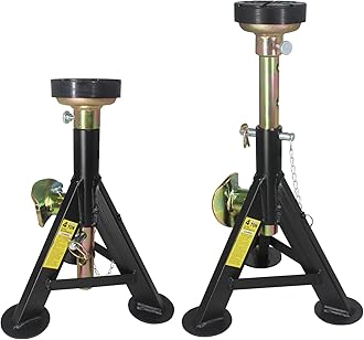 BESTOOLHeavy Duty Jack Stands, Multi-Functional Topped Adapter, Easy Switching -4 Ton, 8,000 lbs Capacity, 2 Pack