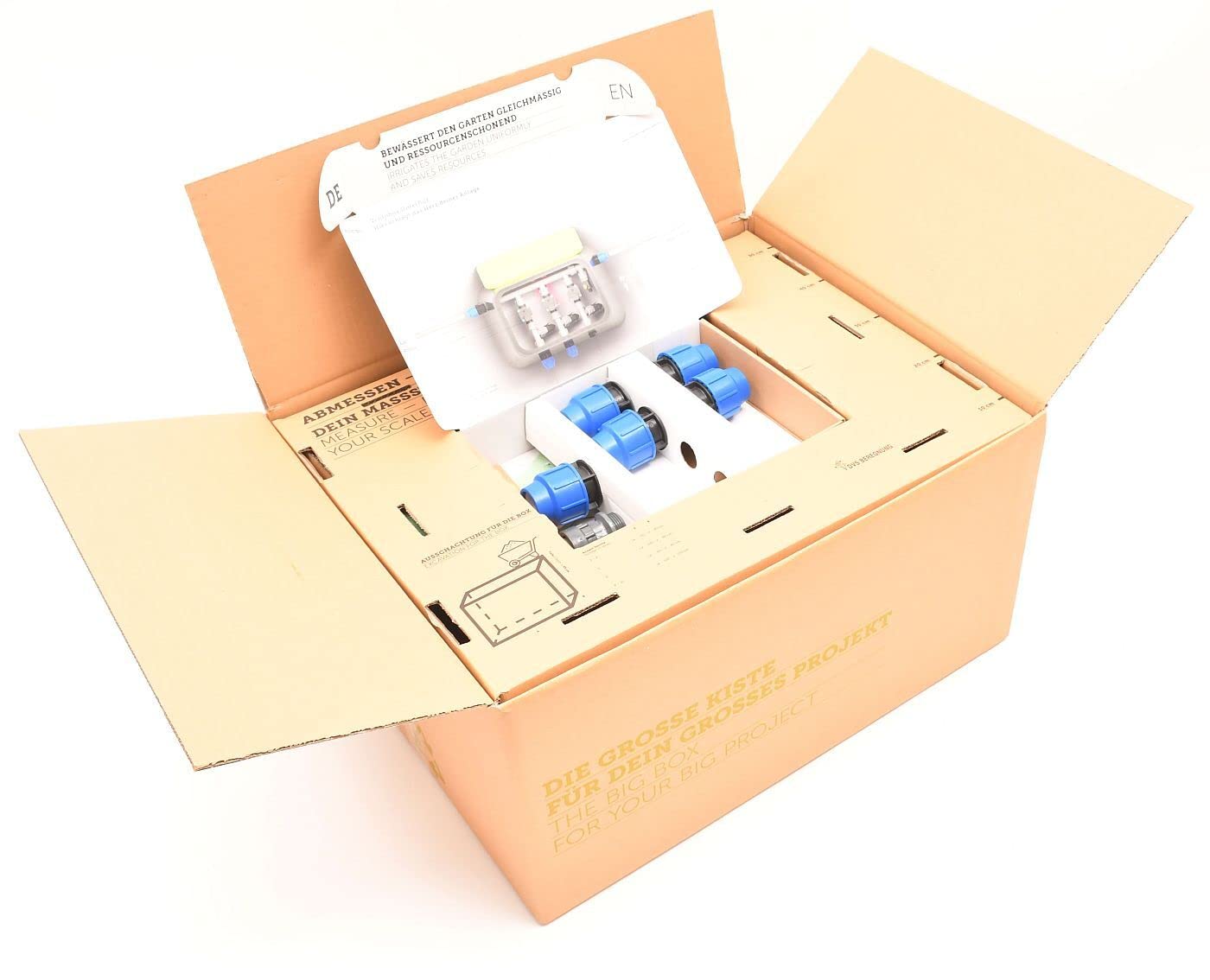Plug&Rain 4er-Ventilbox Hunter PGV, 32 mm (1") Eco