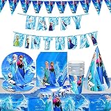 🎁 Escena aplicable: las decoraciones para fiestas temáticas congeladas son adecuadas para fiestas de cumpleaños, fiestas de Navidad, fiestas de Halloween, fiestas temáticas, fiestas de Pascua, baby shower, etc.