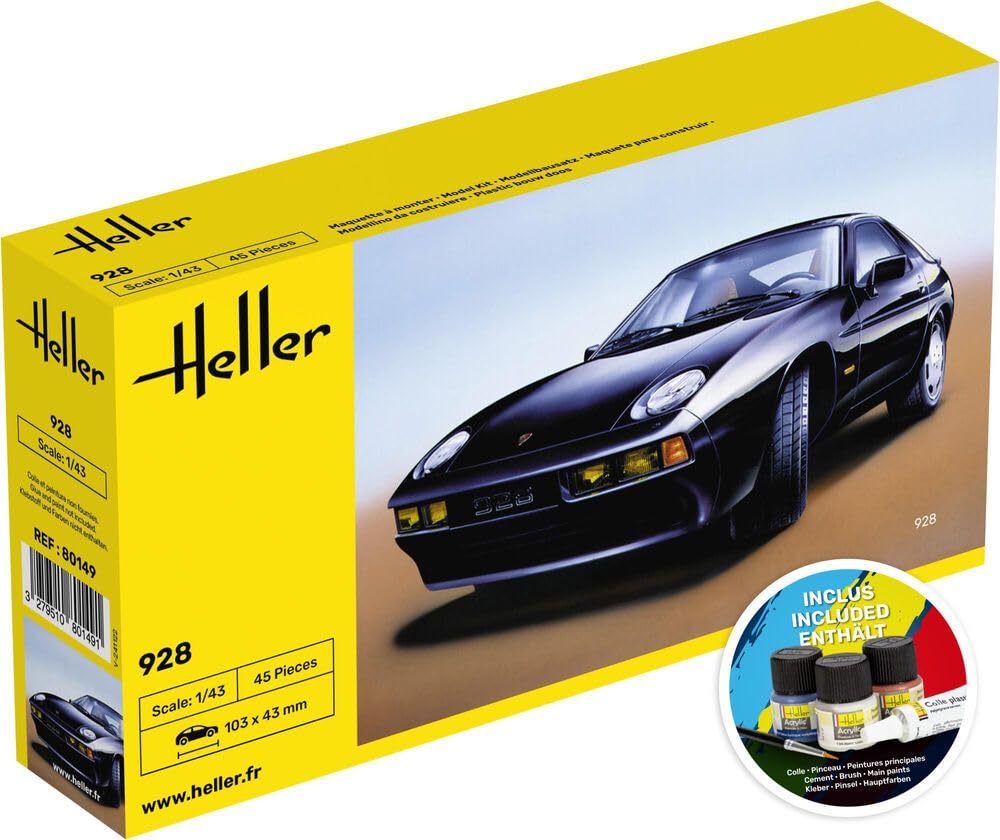 Heller 1:43 Gift Set - 928, Unpainted - Image 2