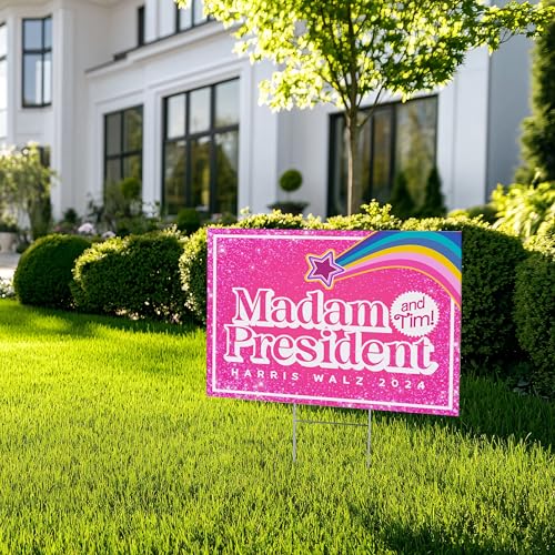 Vubu Gifts Madam President And Tim Yard Sign thumb #4