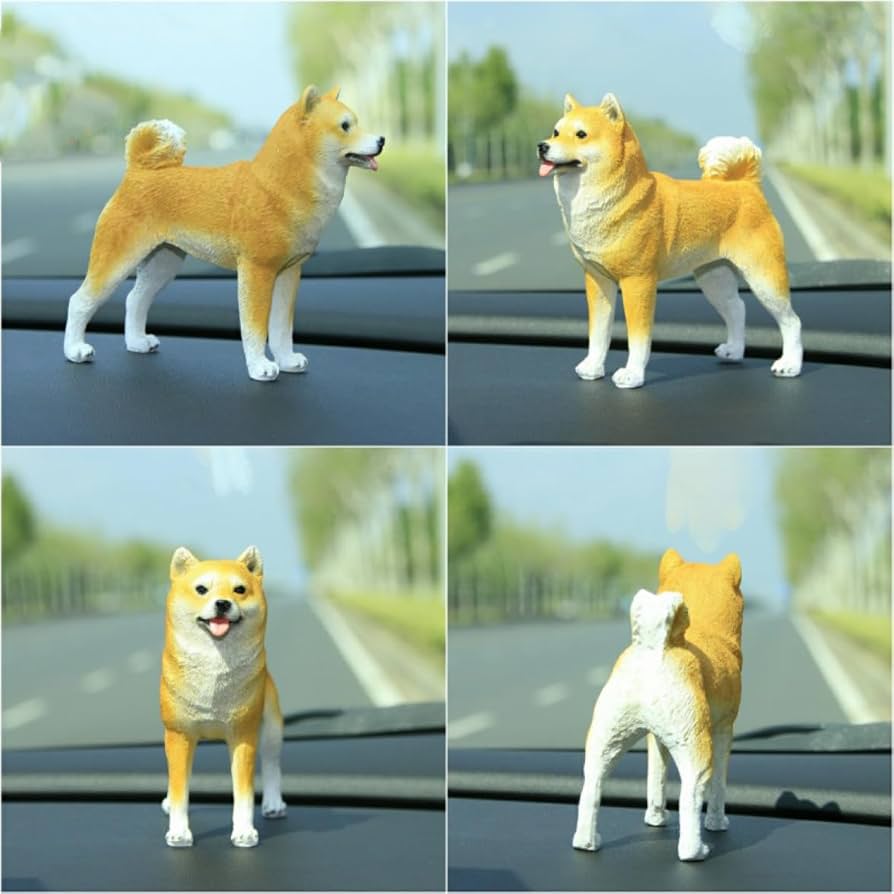 犬の置き物 Amazon.co.jp: おきもの デスク装飾 フィギュア置物 アニマル