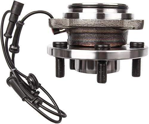 SCITOO Conjunto de cubo de cojinete de rueda de eje delantero TAY100060 para Land Rover Discovery 99-04 5 Lugs