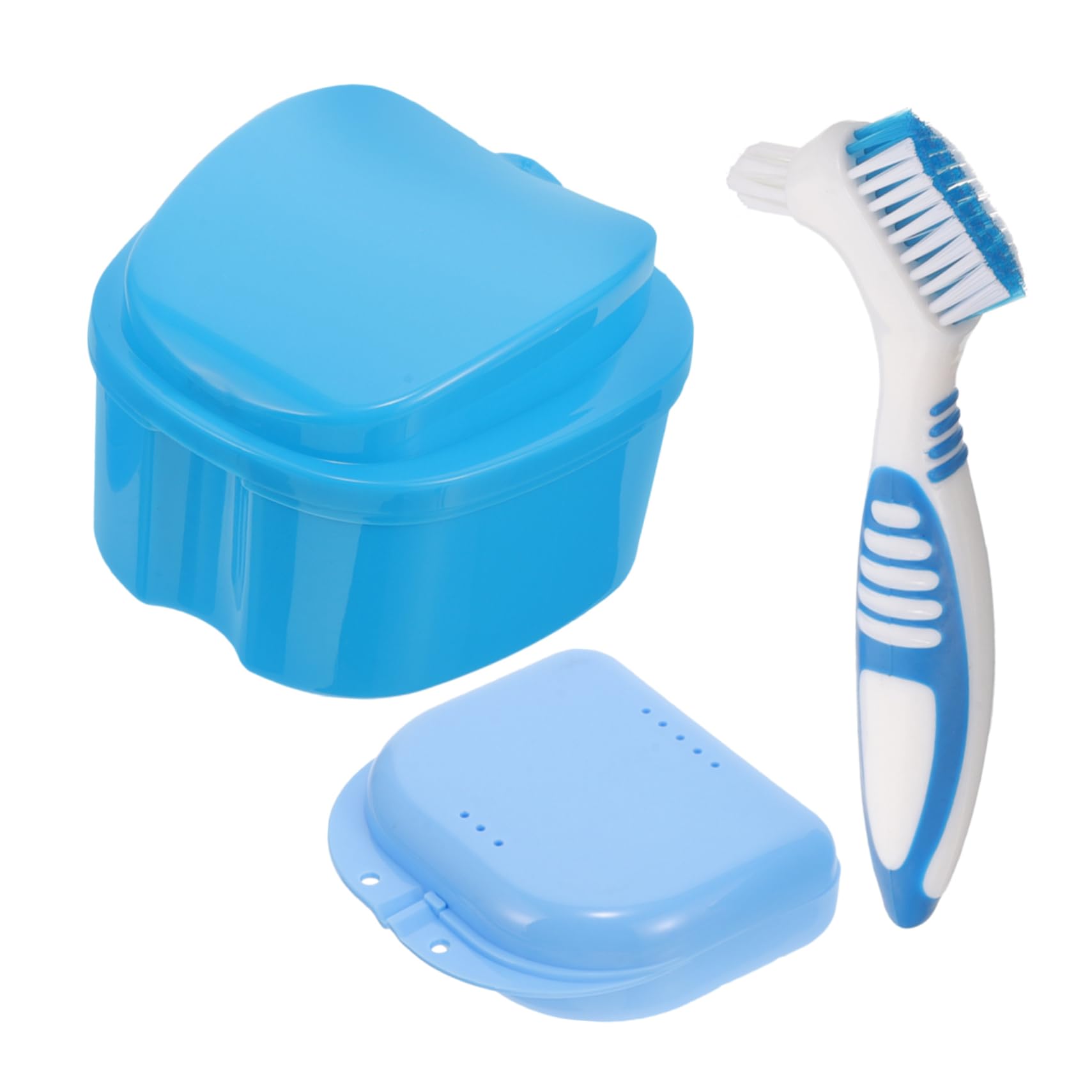 3 Set Di Piccole Custodie Per Dentiere Protesi Parziali Contenitori Per Protesi Custodie Per Protesi Per Donne Custodie Per Porta Apparecchi Contenitore Per