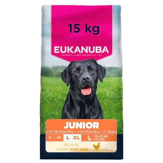 Eukanuba Junior Hundefutter für große Rassen