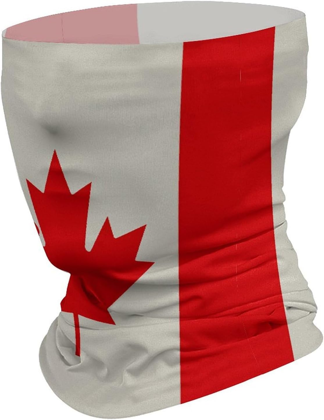 Sun Protection Neck Gaiter Retro Canada Flag Pattern Balaclava Fishing Mask Hiking Cycling Sports Scarf