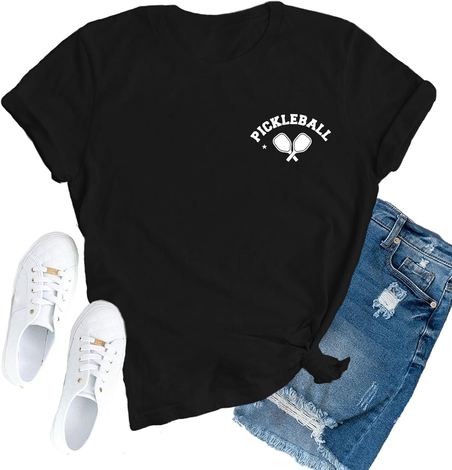 Pickleball Shirt for Women Pickleball Player T-Shirt Pickleball Lover Tee Tops