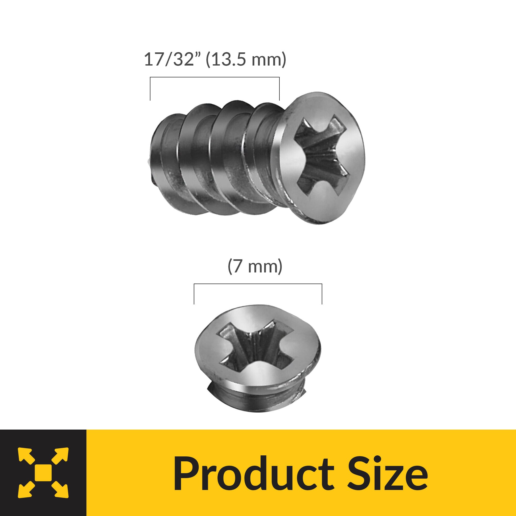 Brixwell SRW250145405 Varianta Euro Screw with Special Countersunk Head Pack of 5000