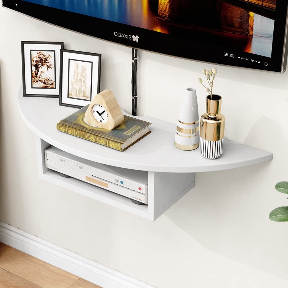 Buy Floating TV Stand Wall Mounted Component Shelf, Media Console