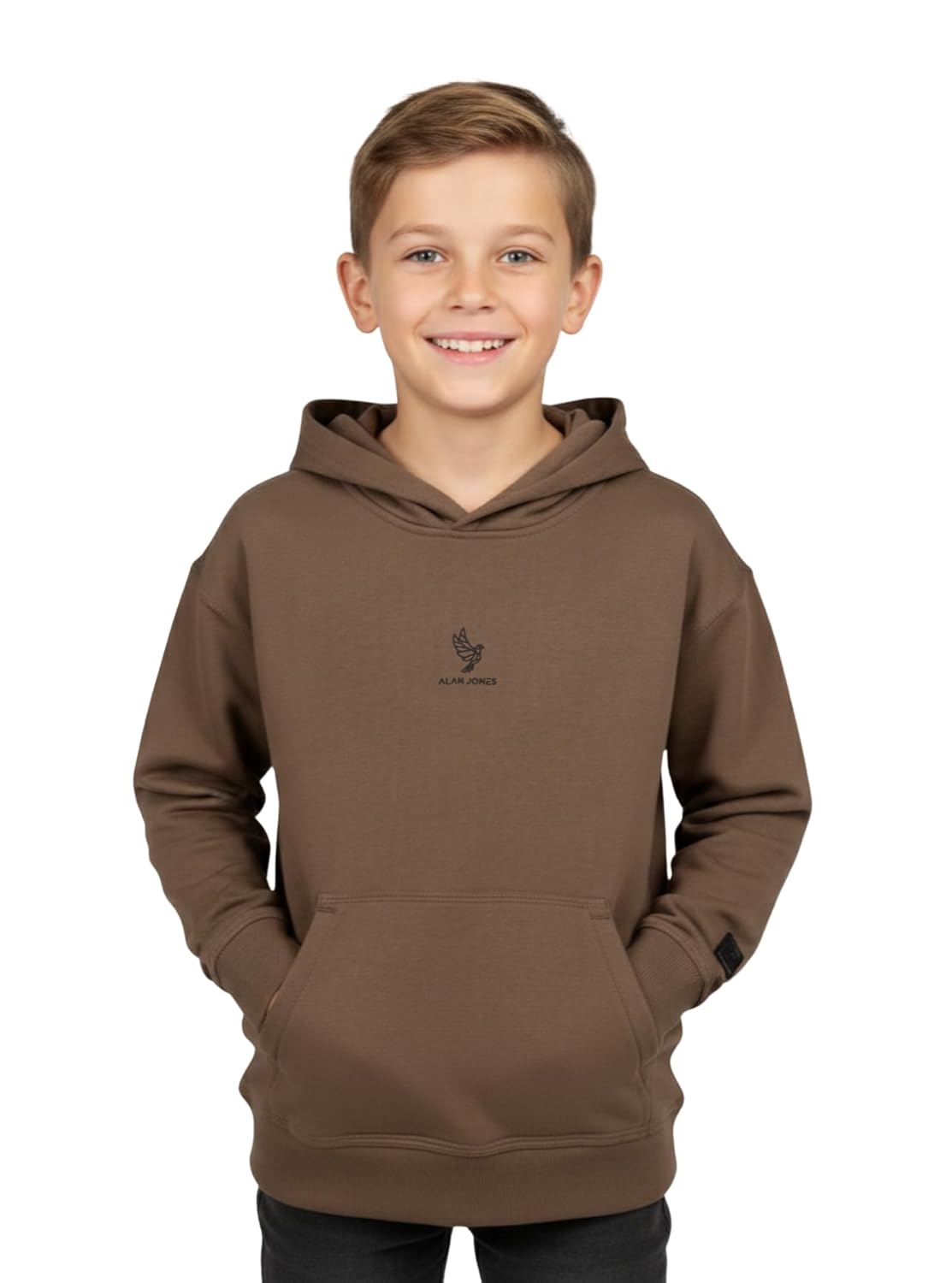 Alan Jones Clothing Cotton Blend Printed Oversize Hoodies For Boys Alan Jones Clothing Cotton Blend Printed Oversize Hoodies For Boys
