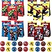 Superhéros Sacs Fête Bonbons - simyron 12Pièces Sacs Papier Kraft, Spiderman Sacs-Cadeaux Papier, Avengers Sacs Faveur Anniversaire Fête, Pour Fête Anniversaire Cadeau Bonbons