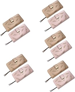 Lurrose 10 Peças Carteira Com Fivela Carteira Feminina Bolsa Carteira Para Mulheres Carteiras De Grande Capacidade Carteira Feminina Fina Carteira De Embreagem Feminina Bolsa Feminina