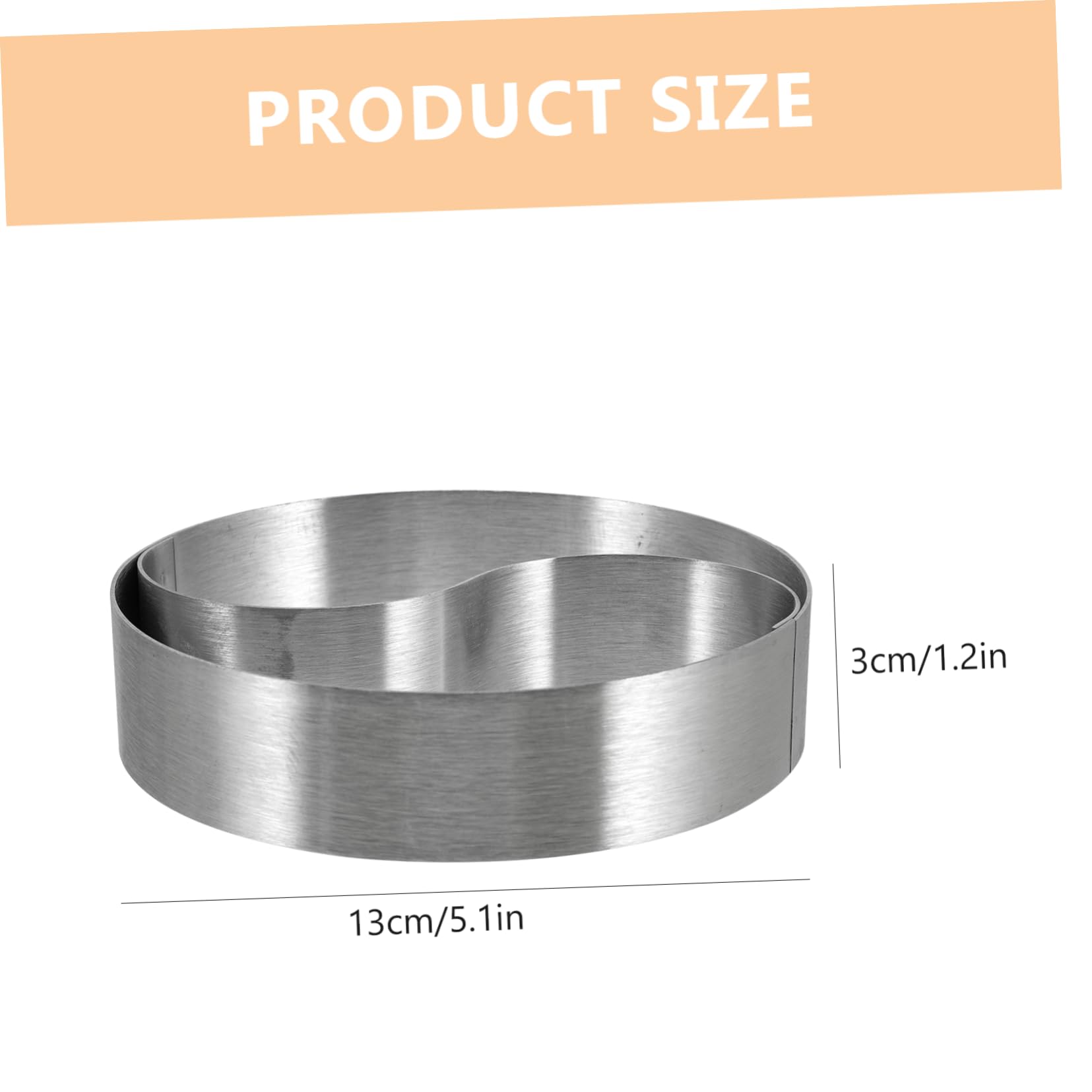 FUNOMOCYA Sturdy Stainless Steel Cookie Reusable Baking Bakery Accessory Easy to Clean for Home Party