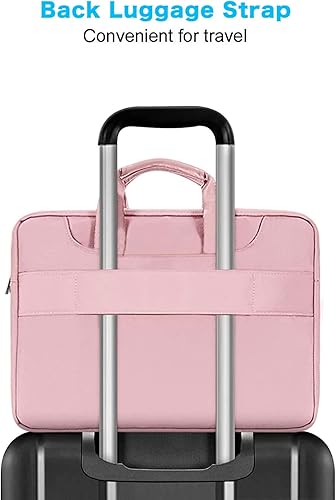 Miniatura 90 de MOSISO - Bolsa de hombro con protección de 360° para MacBook Air/Pro, laptop de 13-13.3 pulgadas, MacBook Pro 14 2023-2021 A2779 M2 A2442 M1, funda