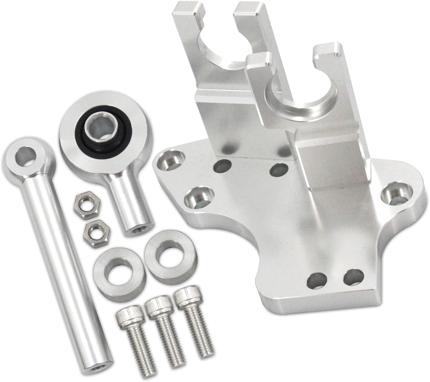 Aluminum Transmission Wire Bracket for EG6 DC2 EK9 F H Series Engine Replacement Works for 2002 2004 Model Shifter Manual Transmission Cable Alignment