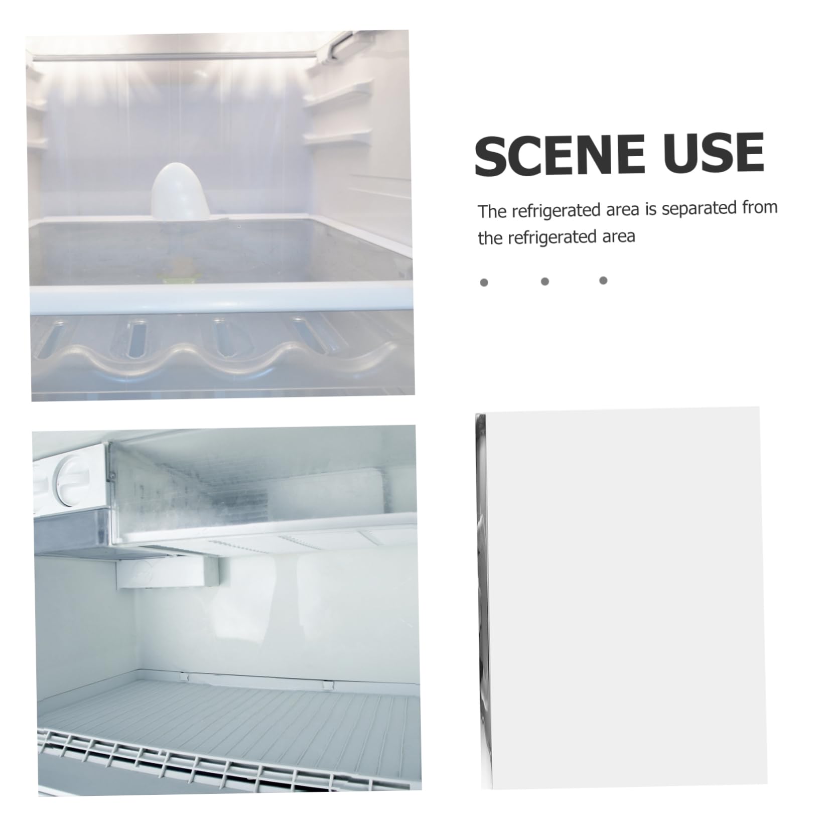 Glasplatte für Kühlschrank aus Robustem Glas Ersatzablage mit Bruchsicherer Konstruktion Küchenergänzung für Gefrierfach und Kühlschrankregal