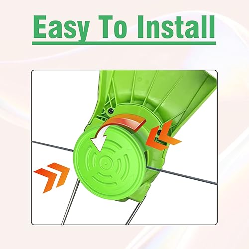 Miniatura 10 de 3 tapas de cubierta de recortadora compatibles con Greenworks de doble línea modelo #2101602, pieza de repuesto para recortadora de cuerdas (modelo