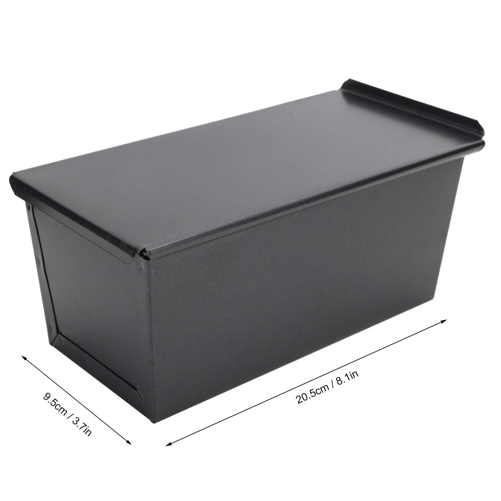 CHEFMADE Brotbackform Mit Deckel - Antihaft Laibpfanne Aus Kohlenstoffstahl