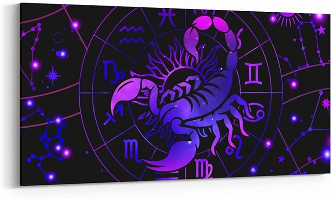 Feelyou Scorpio Canvas Wall Art for Living Room Bedroom 19