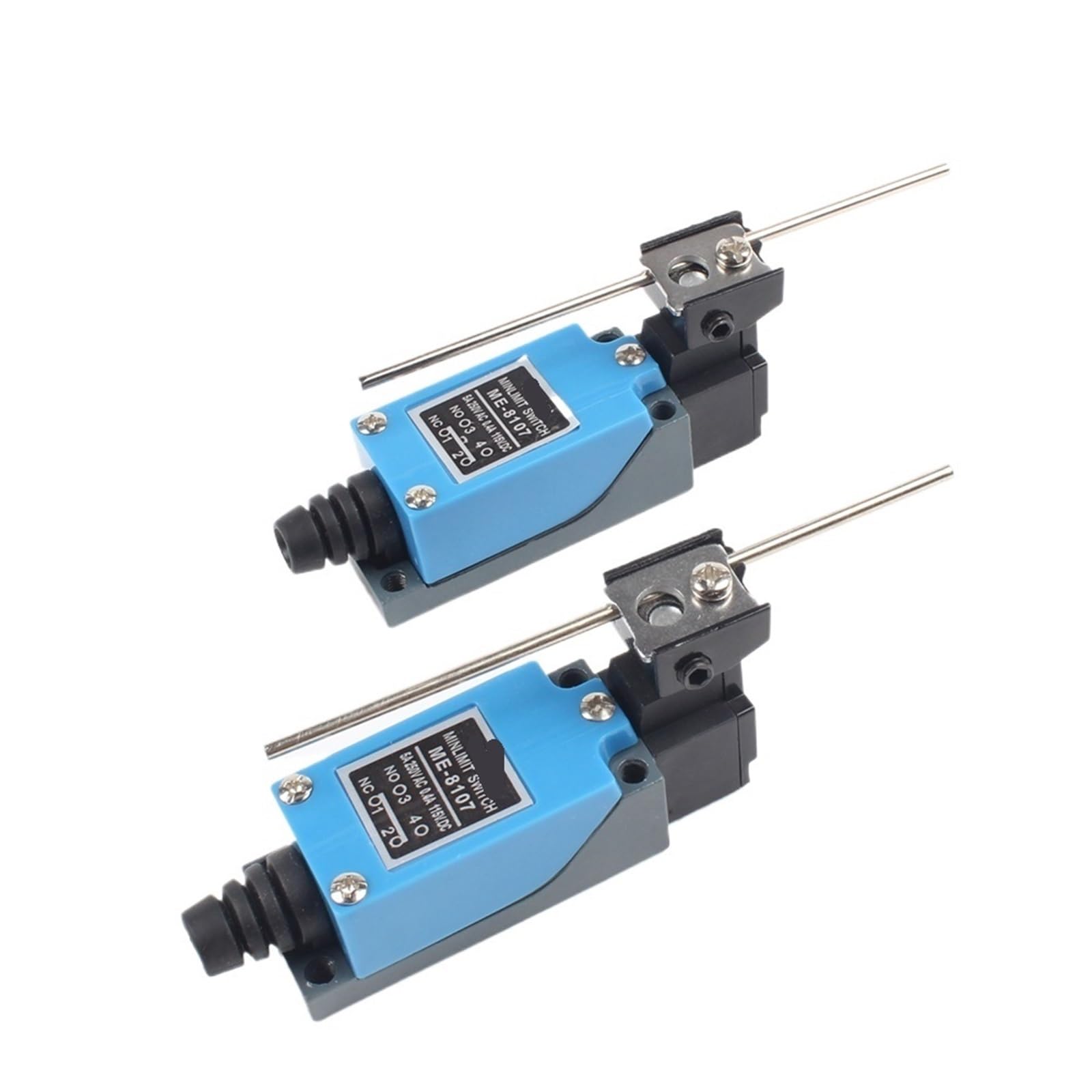 Interrupteur fin de course ME-8107 avec levier rotatif réglable 5A - 6