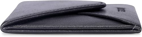 Miniatura 9 de HISCOW Estuche para tarjetas de visita con cierre magnético - Piel de becerro italiana (negro)